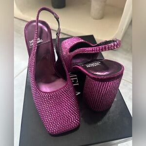 Bling Bling Slingback Pump